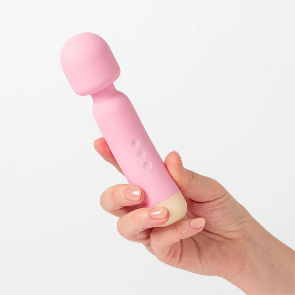 Girls Get Off Wanda Pink 16.8 Cm Usb Rechargeable Massage Wand