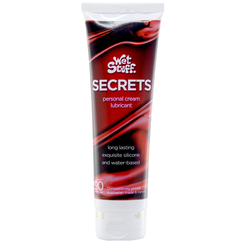 Wet Stuff Secrets 90g Tube Hybrid Lubricant 90 Gram Tube