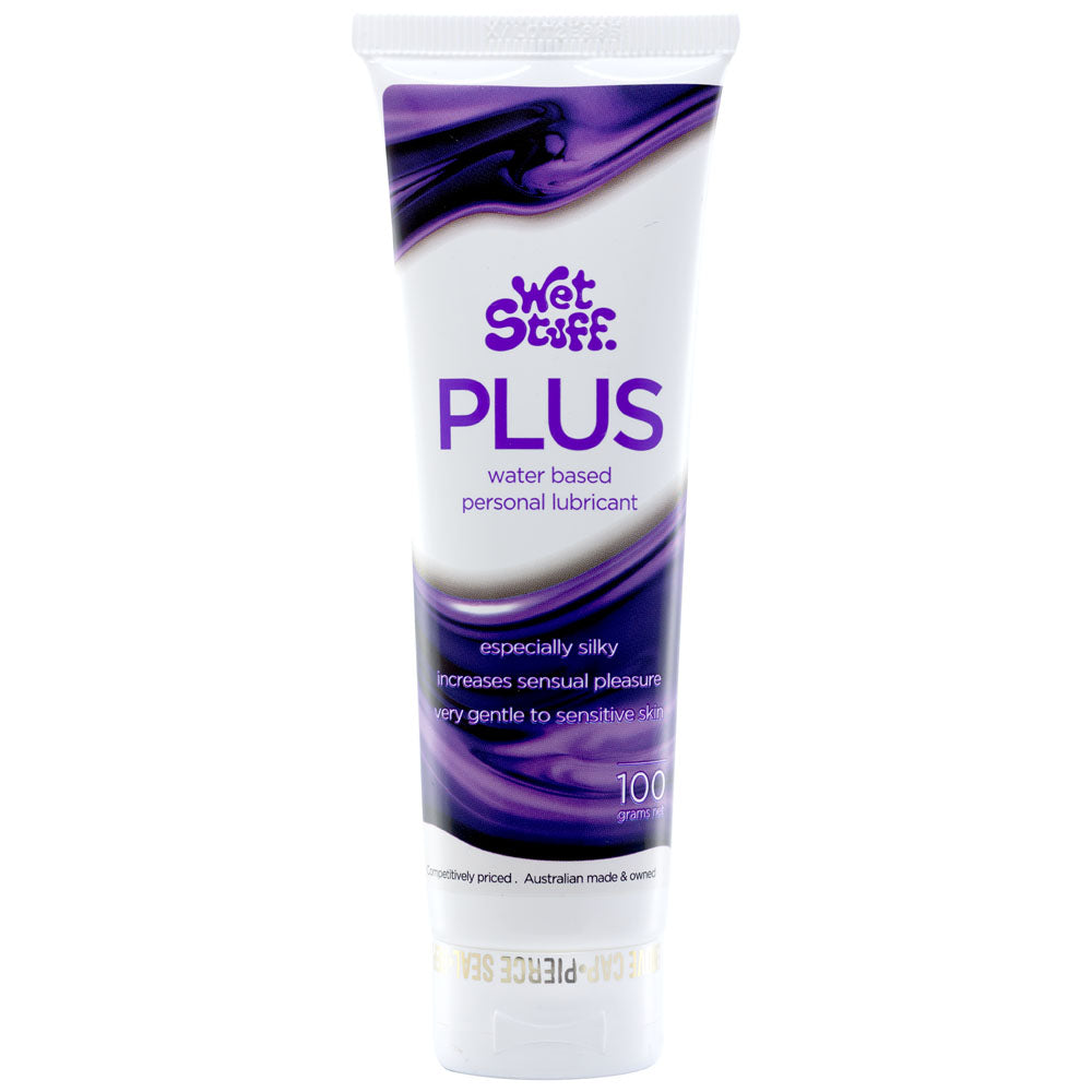 Wet Stuff Plus 100g Tube Water Based Lubricant 100 Grams Tube