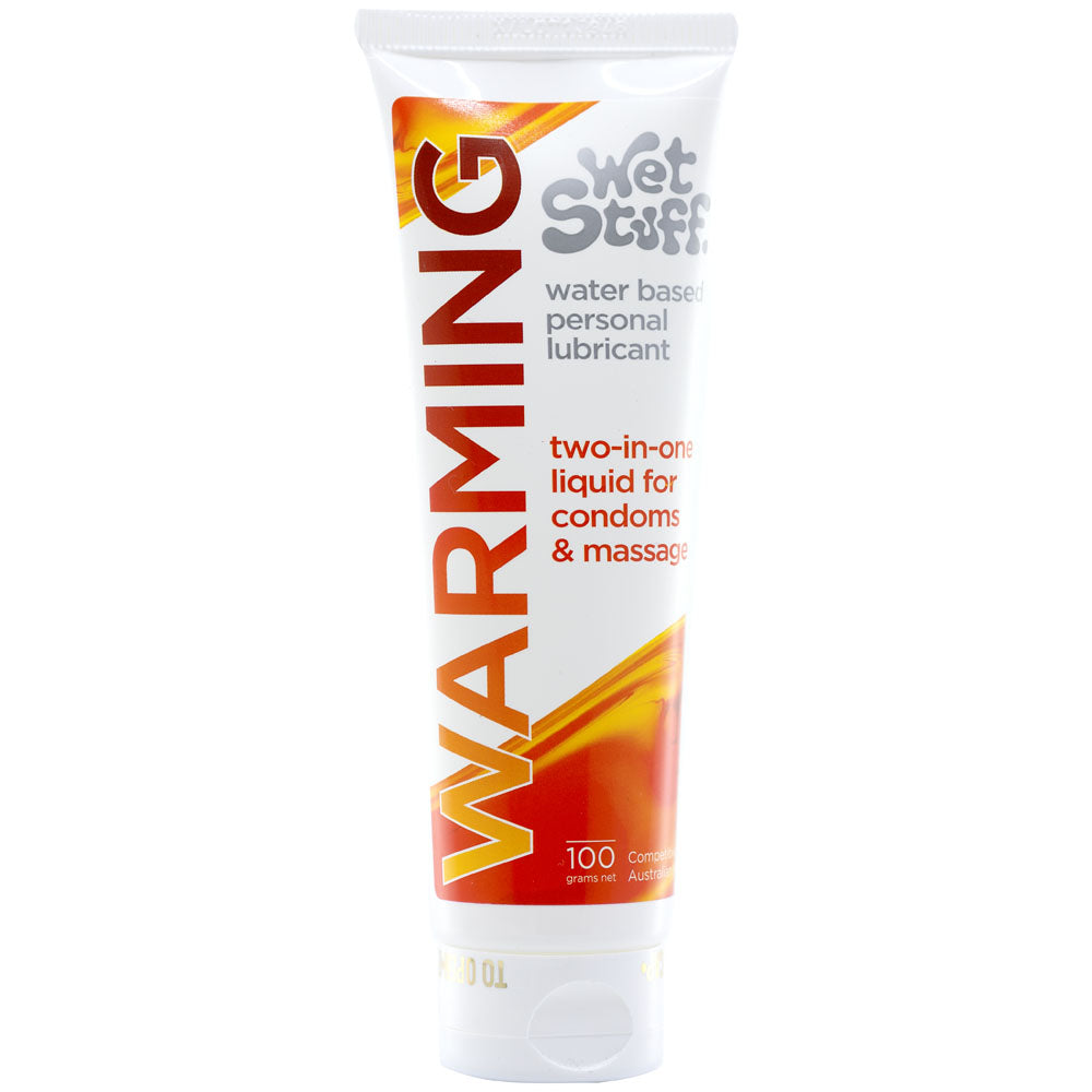 Wet Stuff Warming 100g Tube Warming Water Based Lubricant 100 Gram Tube