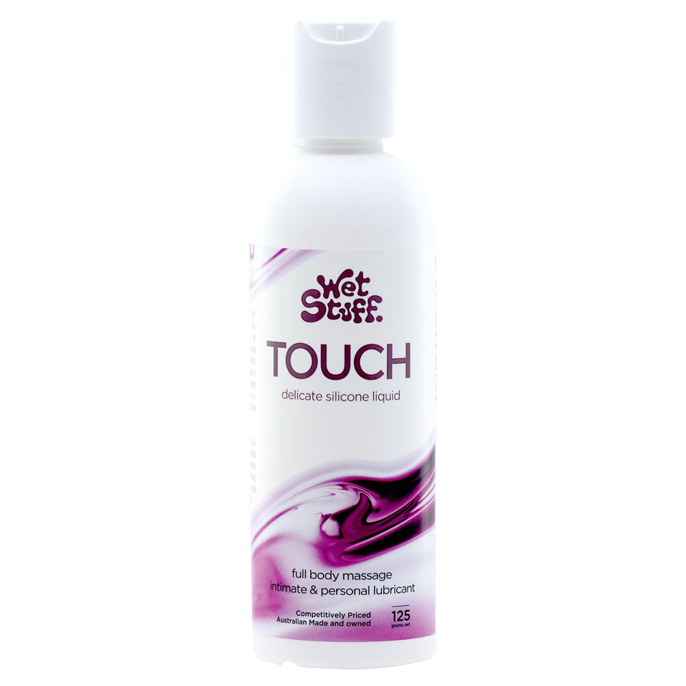 Wet Stuff Touch 125g Disk Top Silicone Lubricant 125 Gram Bottle