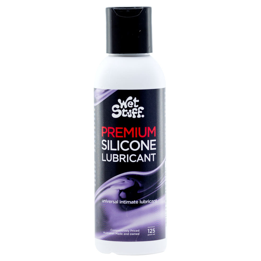 Wet Stuff Premium 125g Disk Top Silicone Lubricant 125 Gram Bottle