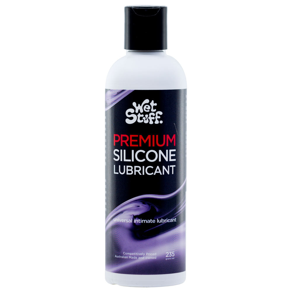 Wet Stuff Premium 235g Disk Top Silicone Lubricant 235 Gram Bottle