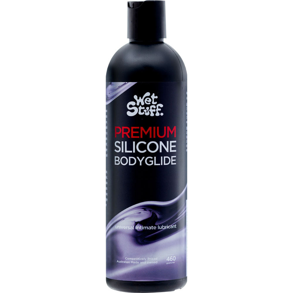 Wet Stuff Premium 460g Disk Top Silicone Lubricant 460 Gram Bottle