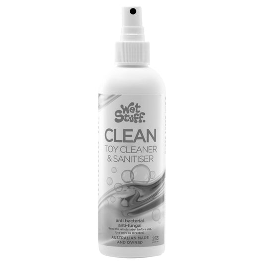 Wet Stuff Clean 235g Toy Cleaner 235 Gram Spray Bottle
