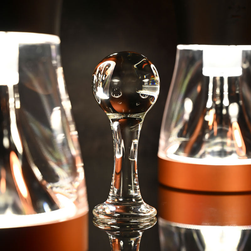 Gender X The Baller Clear Glass 11 Cm Anal Plug