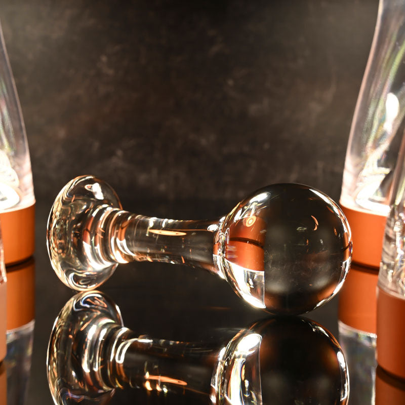 Gender X The Baller Clear Glass 11 Cm Anal Plug