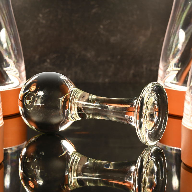 Gender X The Baller Clear Glass 11 Cm Anal Plug