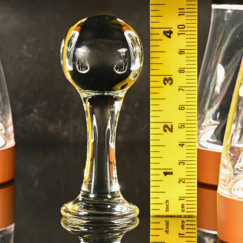 Gender X The Baller Clear Glass 11 Cm Anal Plug
