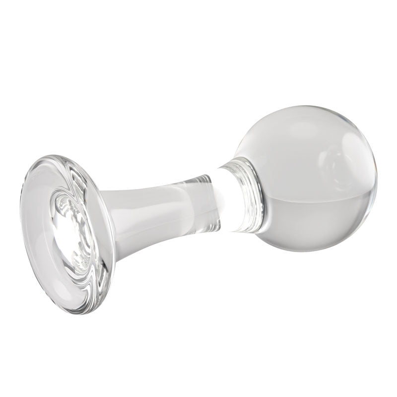 Gender X The Baller Clear Glass 11 Cm Anal Plug