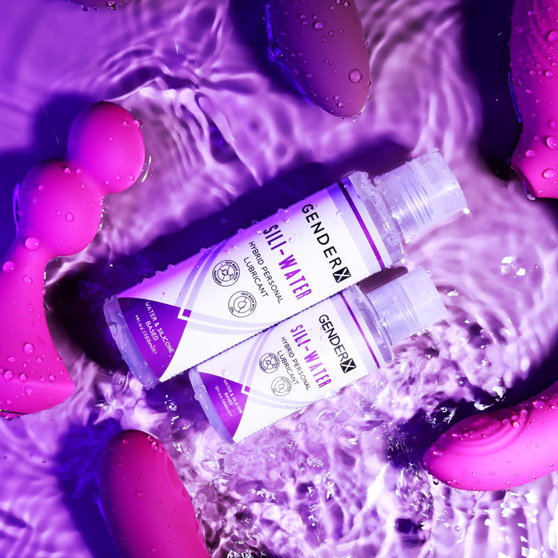 Gender X Sili Water 60 Ml Hybrid Lubricant 60 Ml Bottle