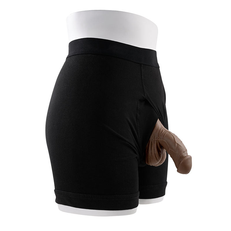 Gender X 4'' Silicone Packer Dark Brown 10 Cm Packer