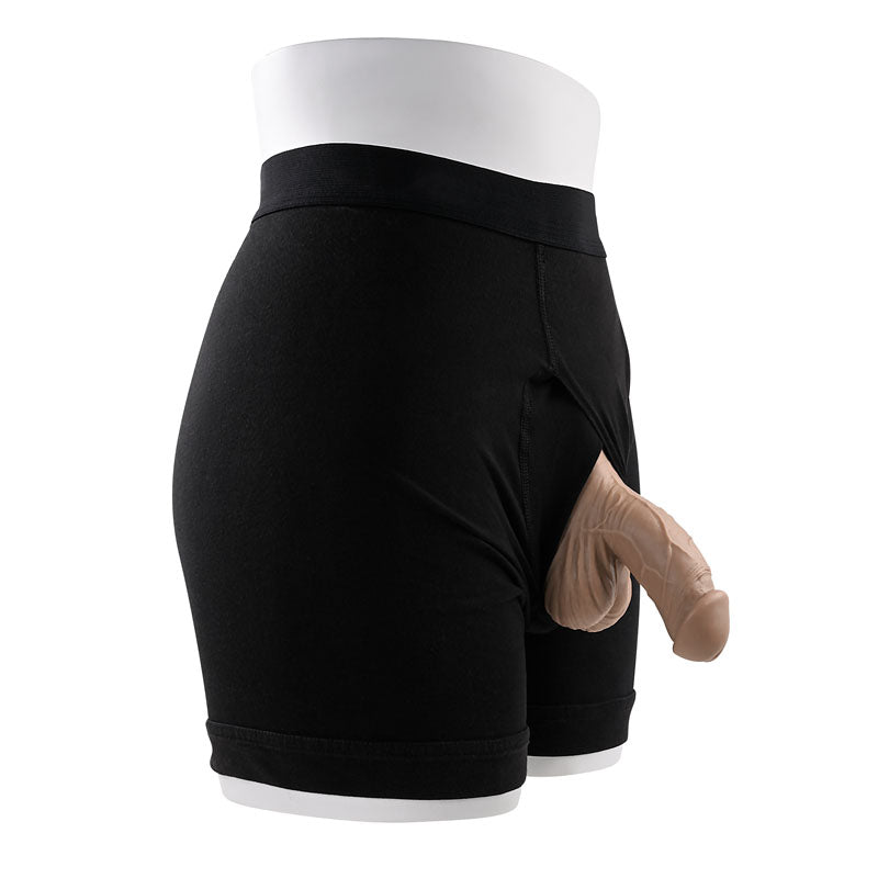 Gender X 4'' Silicone Packer Medium Tan 10 Cm Packer
