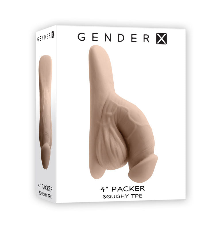 Gender X 4'' Packer Light Flesh 10 Cm Packer