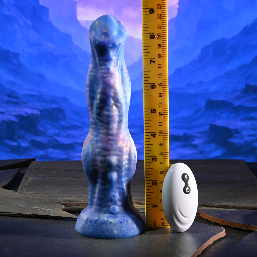 Gender X Wildest Dreams Usb Rechargeable Vibrating And Thrusting Fantasy Dildo With Wireless Remote