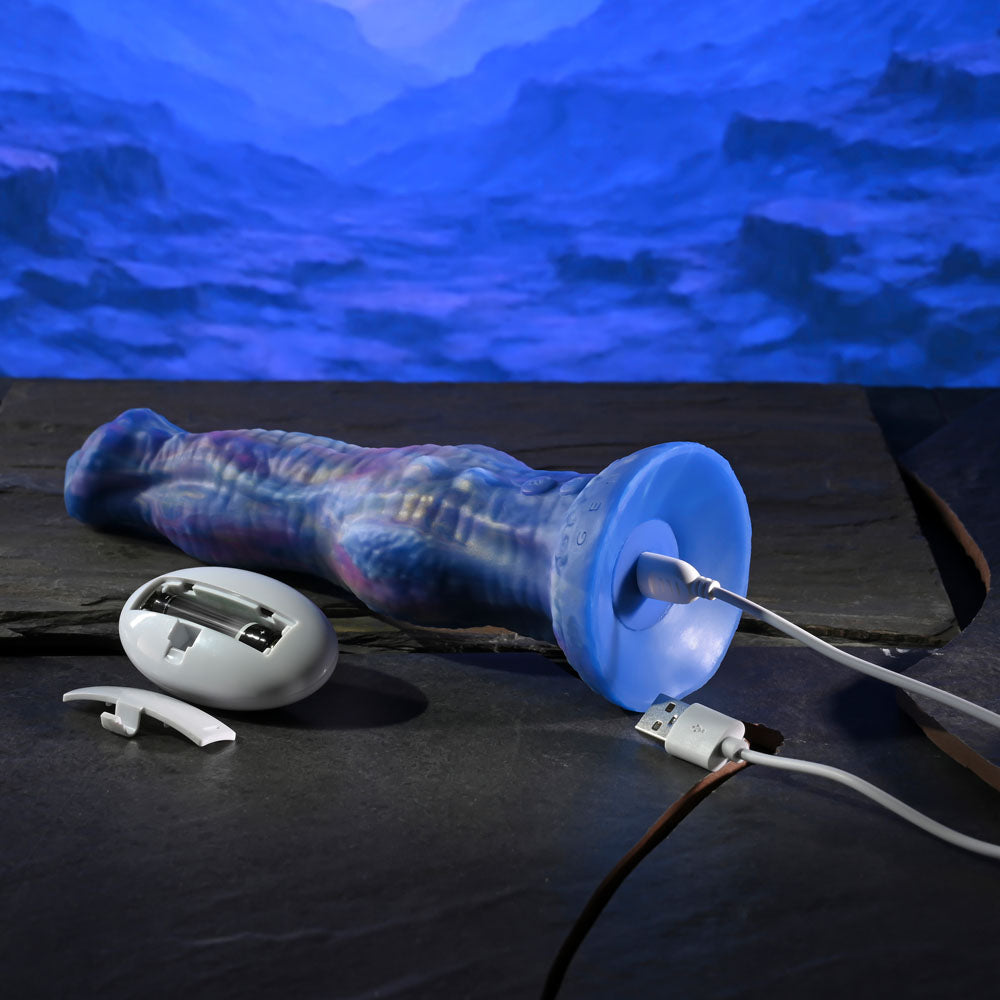 Gender X Wildest Dreams Usb Rechargeable Vibrating And Thrusting Fantasy Dildo With Wireless Remote