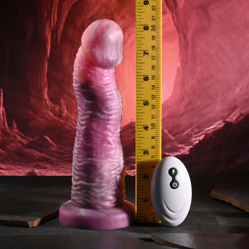 Gender X Whimsical Pink Usb Rechargeable Vibrating Fantasy Dildo With Wireless Remote