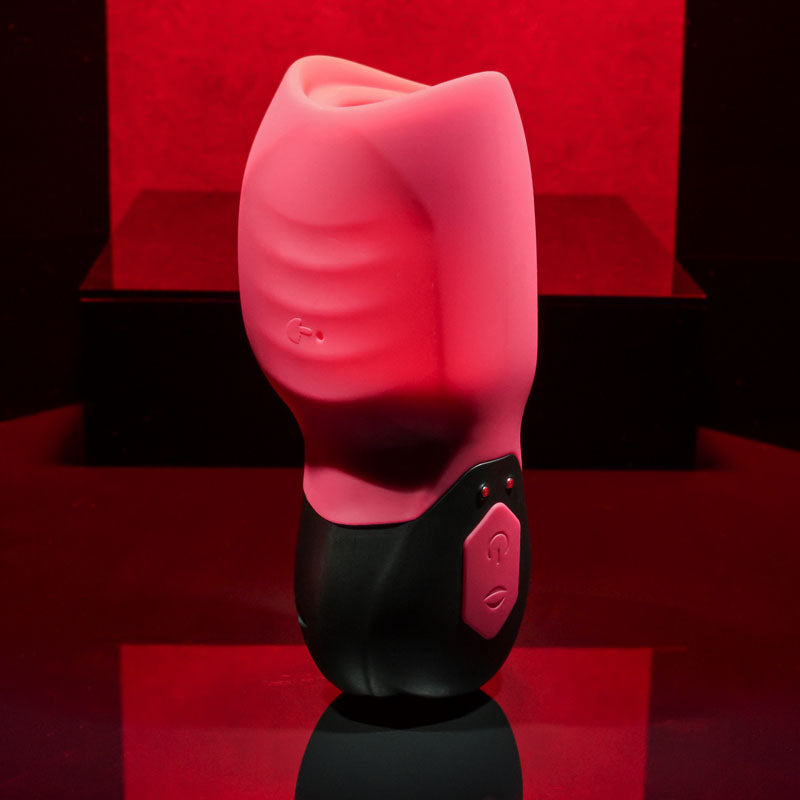 Gender X Body Kisses Black/Red Usb Rechargeable Sucking Stimulator