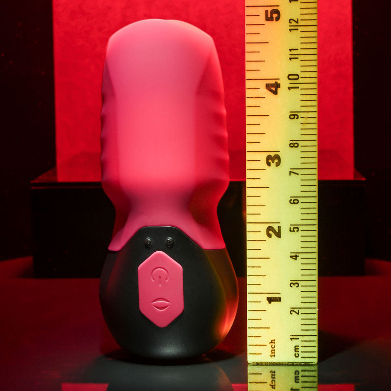 Gender X Body Kisses Black/Red Usb Rechargeable Sucking Stimulator