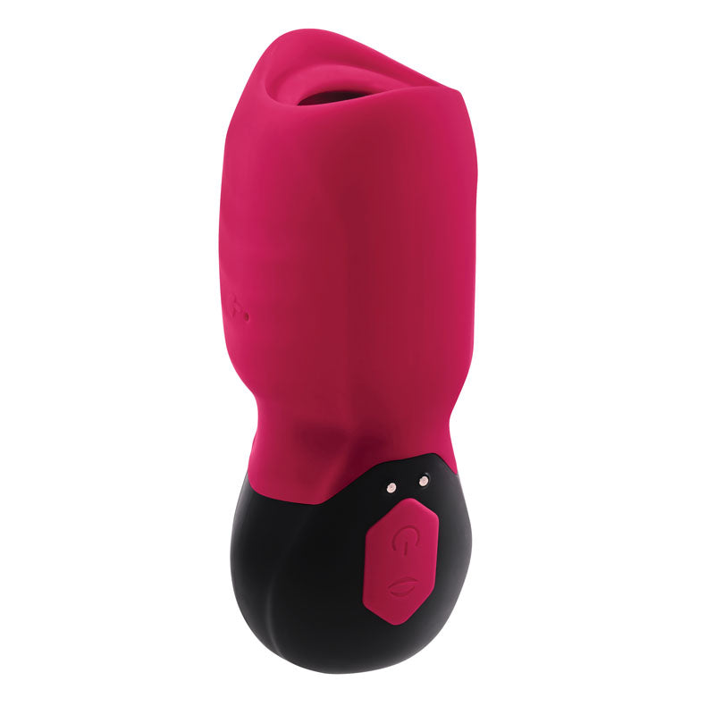 Gender X Body Kisses Black/Red Usb Rechargeable Sucking Stimulator