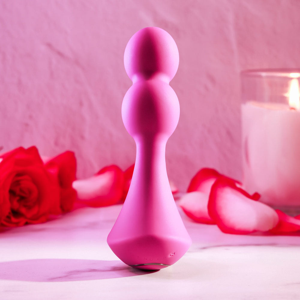 Gender X Ball Game Pink 13.5 Cm Usb Rechargeable Vibrating Butt Plug