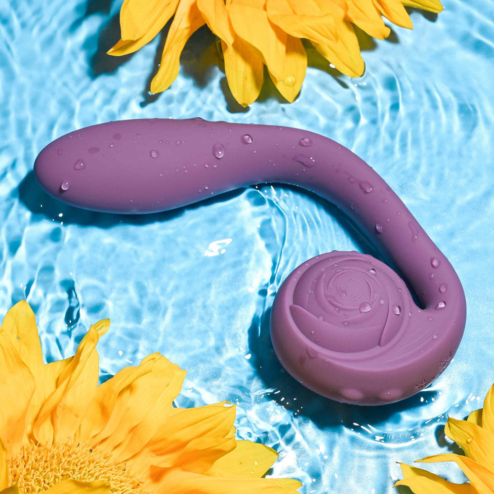 Gender X Poseable You Purple Usb Rechargeable Poseable Vibrator
