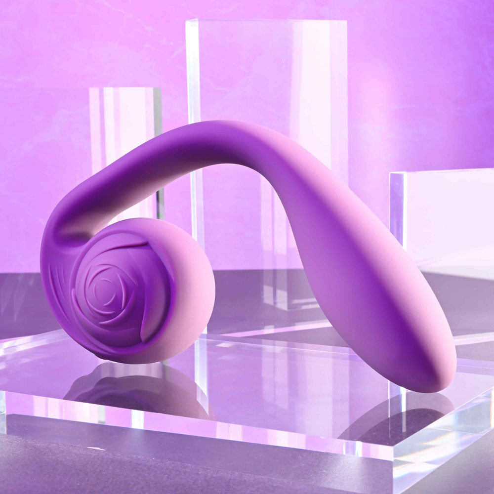 Gender X Poseable You Purple Usb Rechargeable Poseable Vibrator