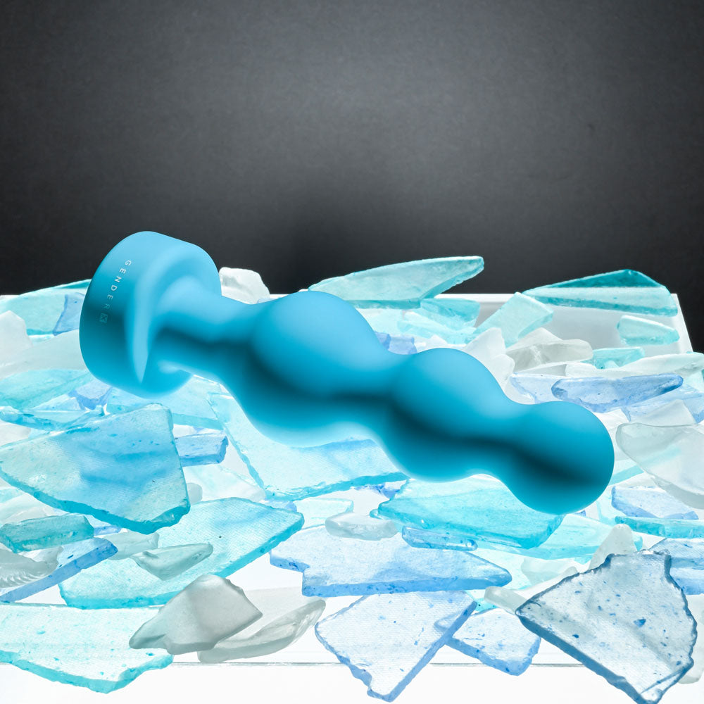 Gender X Plugged Up Blue 13.6 Cm Usb Rechargeable Butt Plug