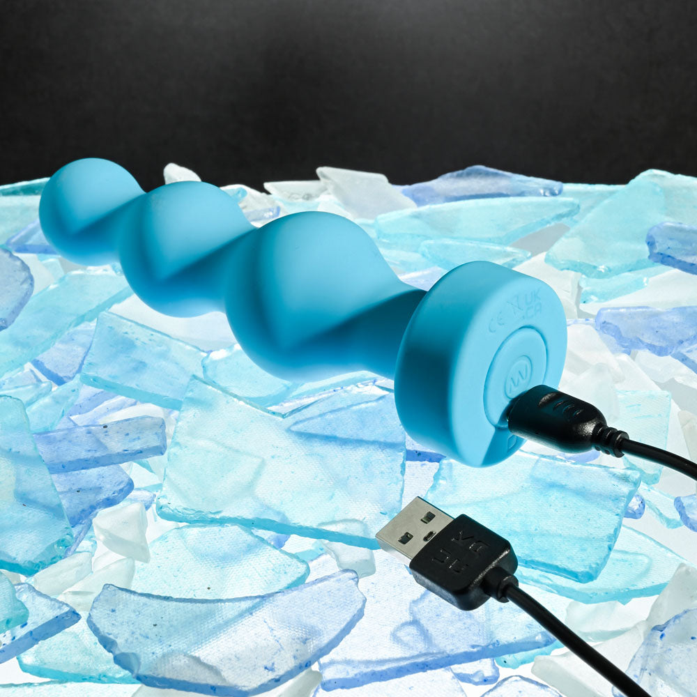 Gender X Plugged Up Blue 13.6 Cm Usb Rechargeable Butt Plug