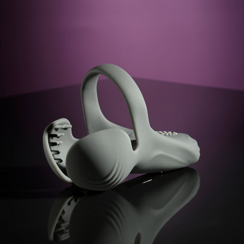 Gender X Undercarriage Grey Usb Rechargeable Vibrating Ring