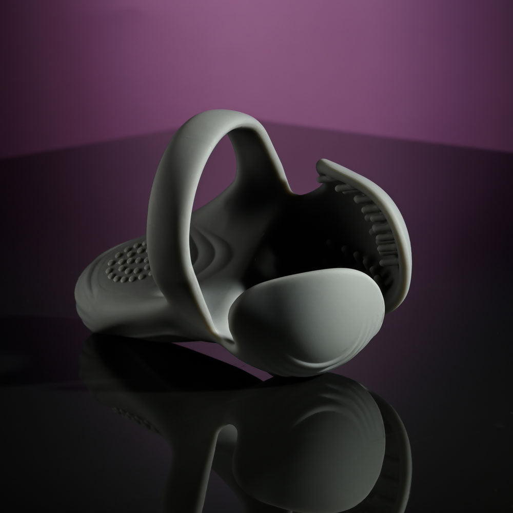 Gender X Undercarriage Grey Usb Rechargeable Vibrating Ring