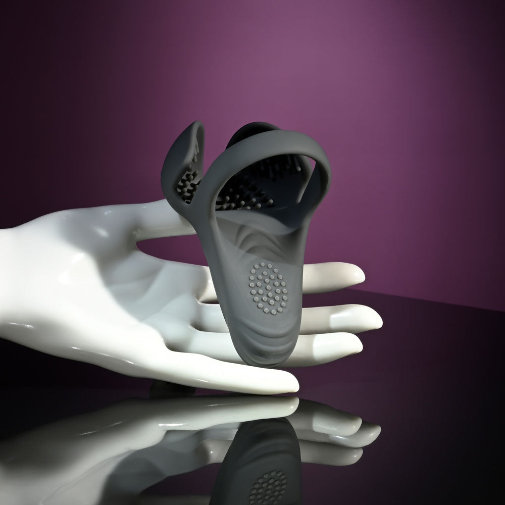 Gender X Undercarriage Grey Usb Rechargeable Vibrating Ring