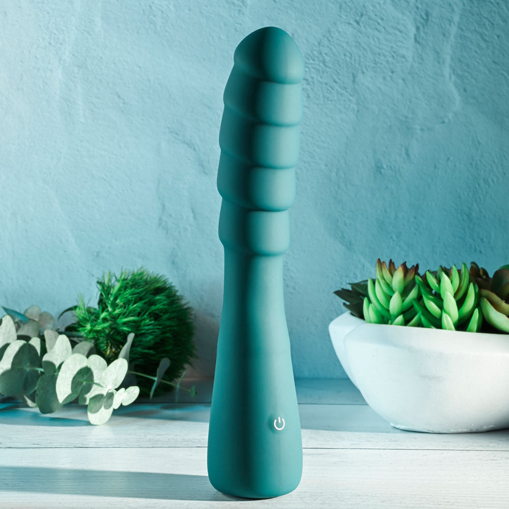 Gender X Scorpion Green 21.2 Cm Usb Rechargeable Vibrator
