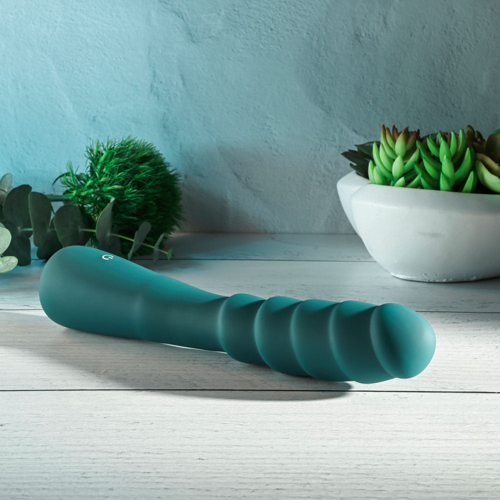Gender X Scorpion Green 21.2 Cm Usb Rechargeable Vibrator