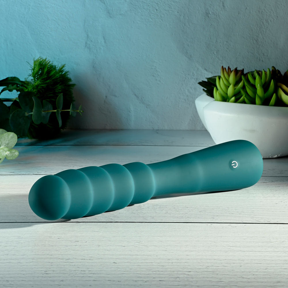 Gender X Scorpion Green 21.2 Cm Usb Rechargeable Vibrator