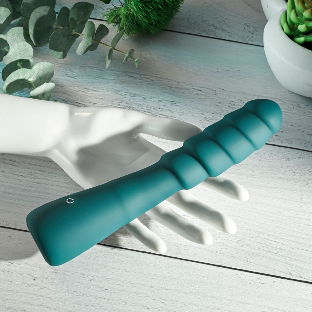 Gender X Scorpion Green 21.2 Cm Usb Rechargeable Vibrator