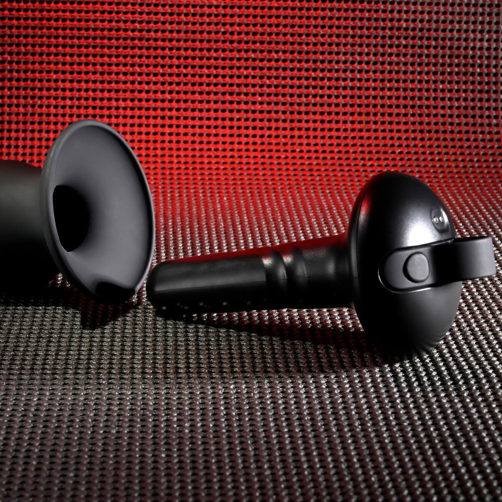 Gender X Echo Black 15.3 Cm Usb Rechargeable Butt Plug