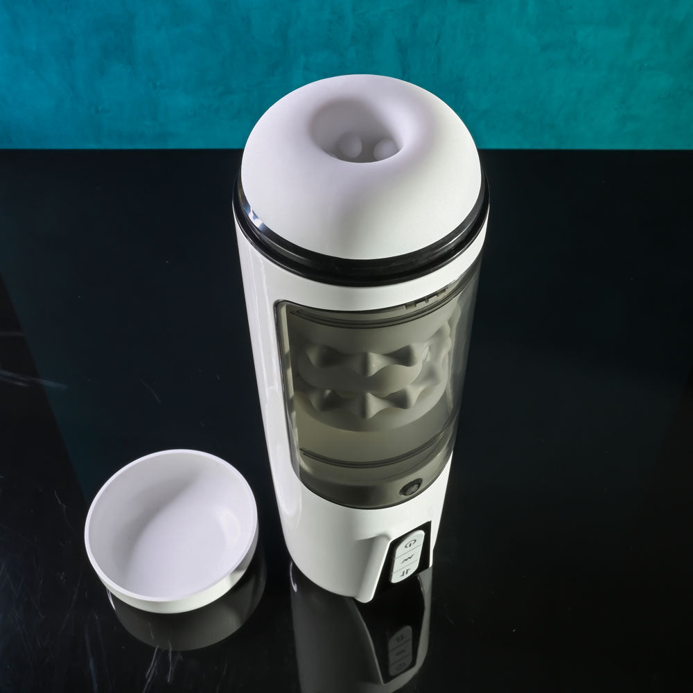 Gender X Get Your Stroke On Usb Rechargeable Thrusting & Vibrating Auto Masturbator