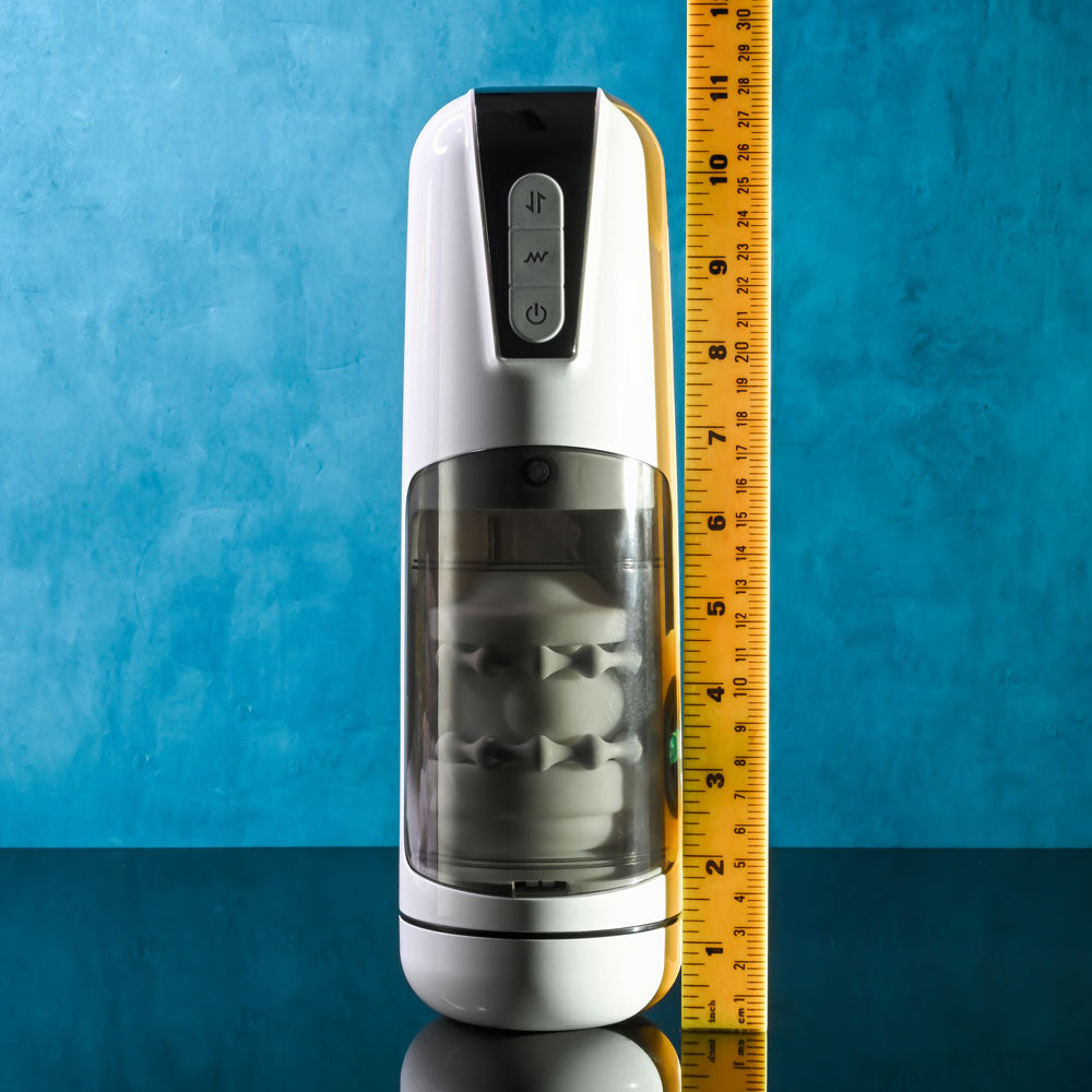 Gender X Get Your Stroke On Usb Rechargeable Thrusting & Vibrating Auto Masturbator
