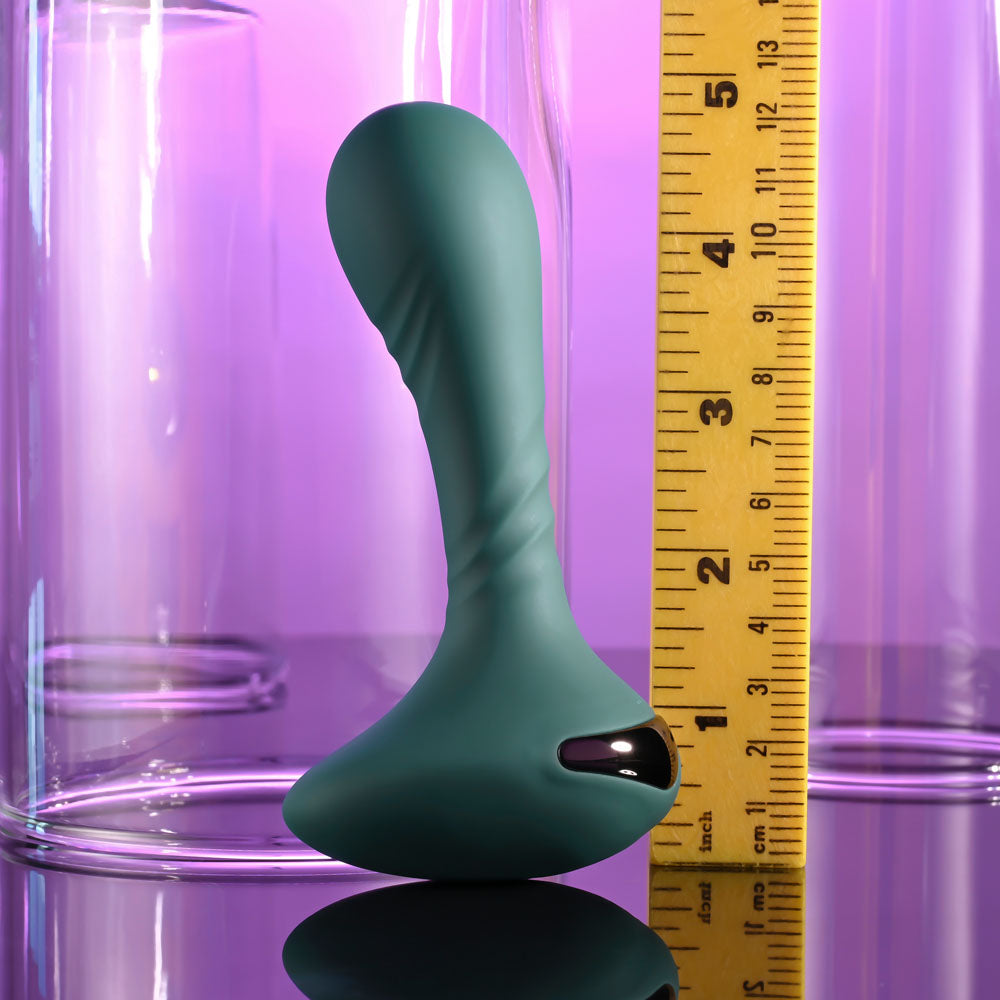 Gender X Goes Anywhere Green 12.4 Cm Usb Rechargeable Vibrator