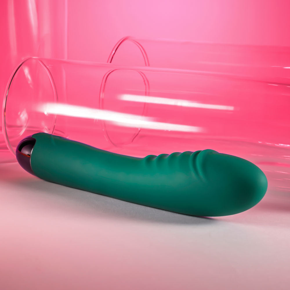 Gender X Pirouette Green 20.6 Cm Usb Rechargeable Vibrator