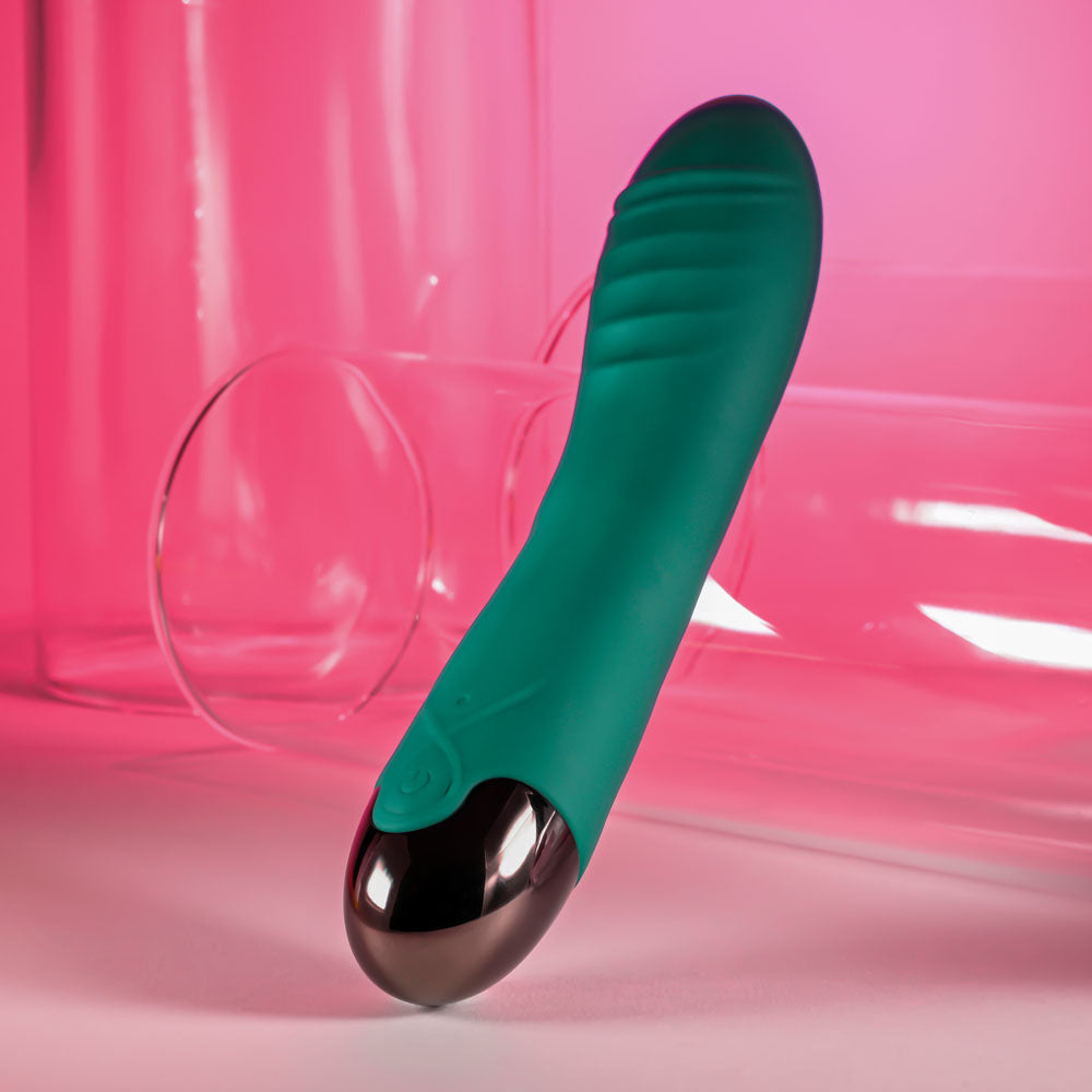 Gender X Pirouette Green 20.6 Cm Usb Rechargeable Vibrator