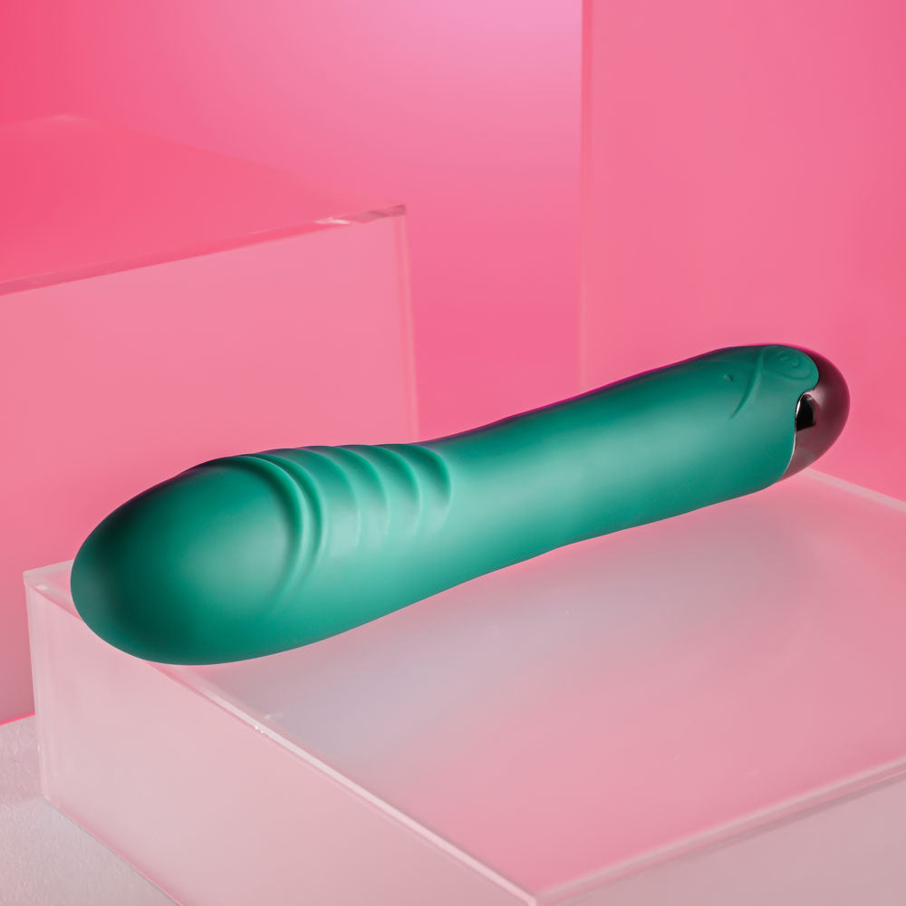 Gender X Pirouette Green 20.6 Cm Usb Rechargeable Vibrator