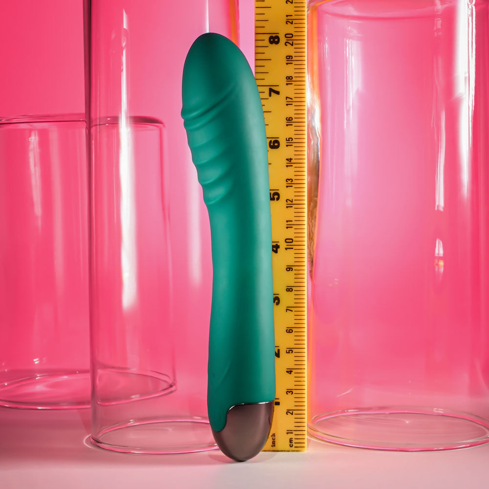 Gender X Pirouette Green 20.6 Cm Usb Rechargeable Vibrator