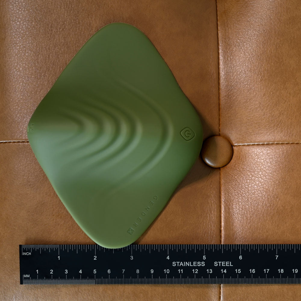 Gender X Pleasure Pad Green Usb Rechargeable Grinding Pad