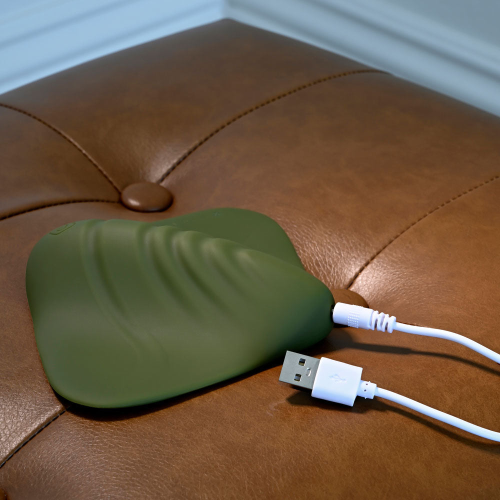 Gender X Pleasure Pad Green Usb Rechargeable Grinding Pad
