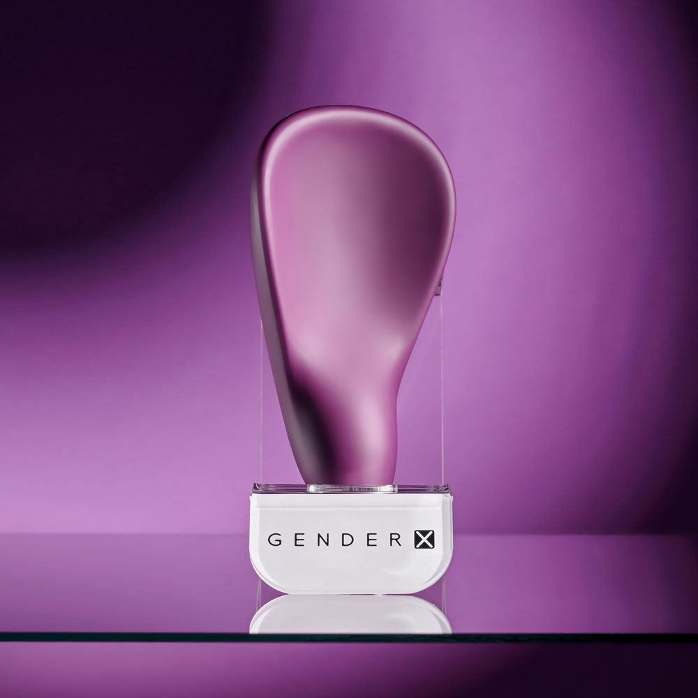 Gender X Bj Buddy Purple Usb Rechargeable Vibrating Unisex Stimulator