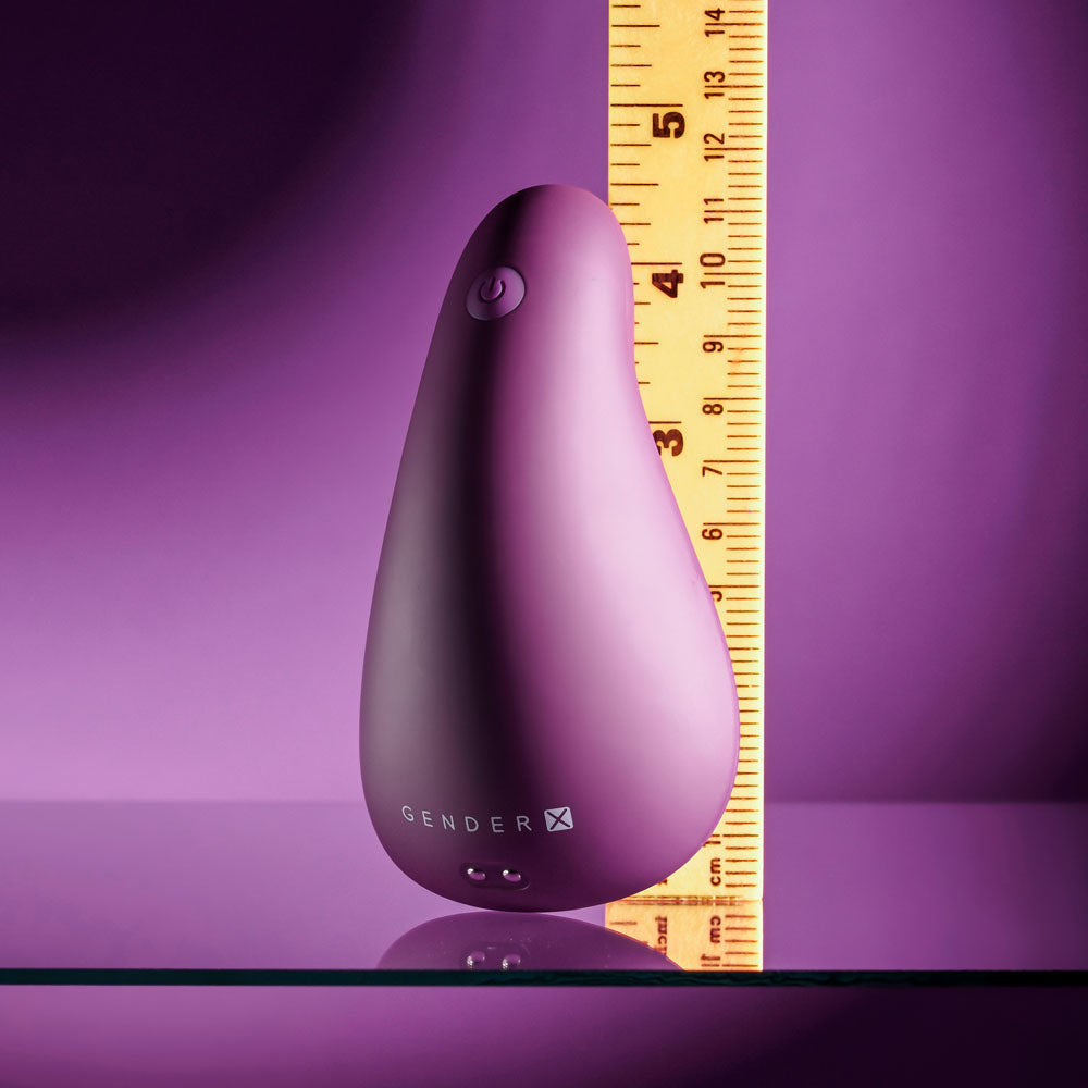 Gender X Bj Buddy Purple Usb Rechargeable Vibrating Unisex Stimulator