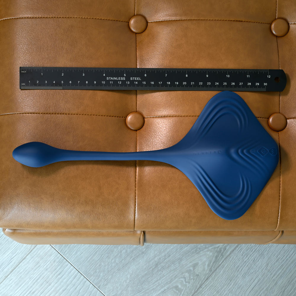 Gender X Daily Grind Blue Usb Rechargeable Grinding Pad With Anal Plug