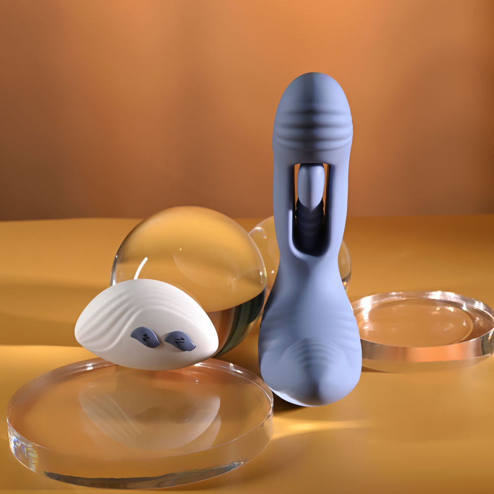 Gender X Flapjack Blue Usb Rechargeable Flapping Vibrator